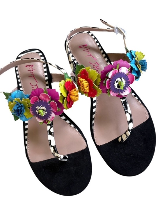 Betsey Johnson Shoes - NEW Betsey Johnson Angie Floral Sandals Women’s Size 5